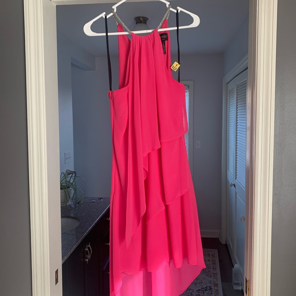 👗 Laundry - Hot pink dress